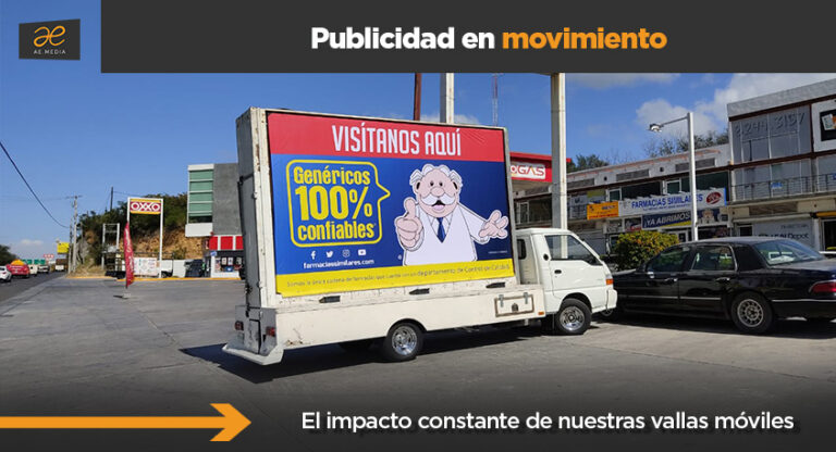 Publicidad en movimiento: el impacto constante de nuestras vallas móviles