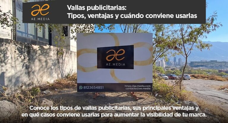 Vallas para Publicidad: Tipos y Usos en Estrategias de Marketing